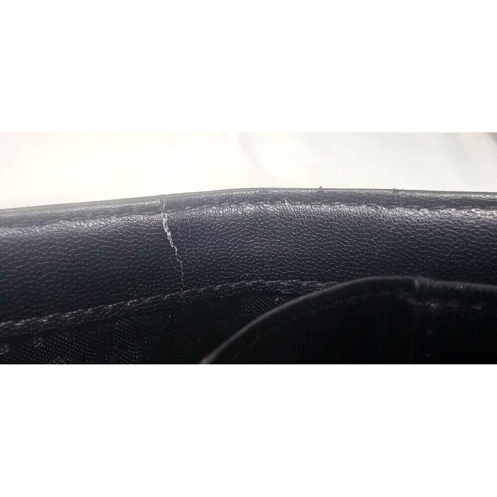 Kate Spade Grove Street Tellie Bifold Black Leather Wallet 5x3.5" - Picture 11 of 16